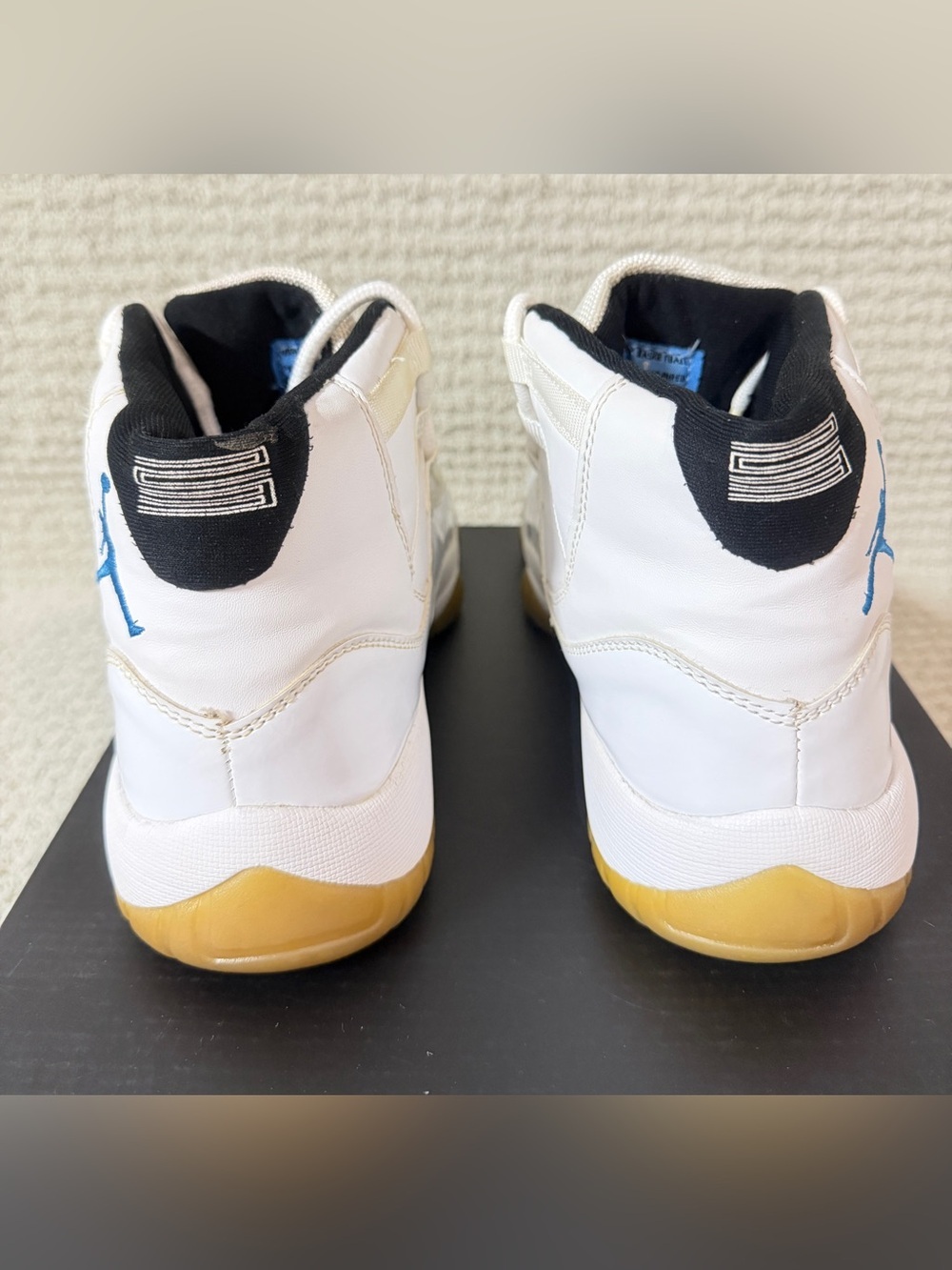 Nike Air Jordan 11 Retro Legend Blue GS White
University Blue Size 8.5Y - Picture 5 of 14